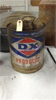 Dx oil can