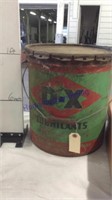 DX lubricants bucket