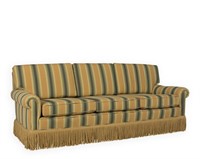 Traditional Sofa with Tassels