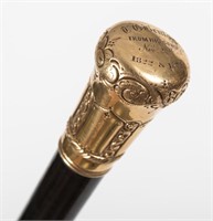 14K Gold-Topped Cane
