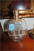 SHIP AND CANOE IN BOTTLE