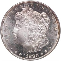 $1 1880-S PCGS MS67 PL CAC