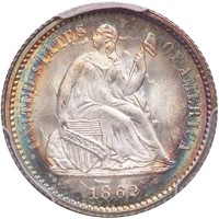 H10C 1862 PCGS MS67+ CAC