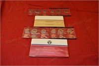 (2) United States Mint Sets - 1986, 1987