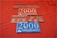 (2) United States Mint Sets - 2000 p,d