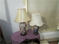 LOT - (2) LAMPS