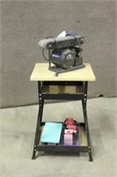 Chicago Forge 4" Belt and 6" Disc Sander on Stand