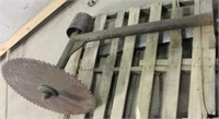 Saw Mill Blade with Arm
