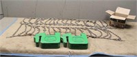 (2) 40lb John Deere Tractor Weights and Tire