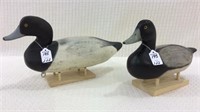 Lot of 2 Including Unknown Bluebill Drake-