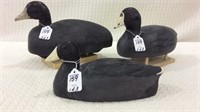 Lot of 3 Coots-One By Herters