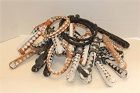 Decorative Whips in Black and Brown