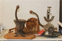 Vintage Grinders and Slicer