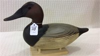 Canvasback Drake by T.J. Hooker-Plaque on Bottom-