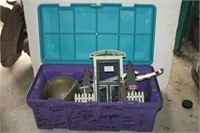 Rubbermaid Plastic Storage Box with
