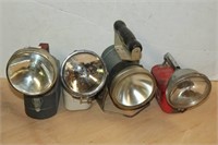 Four Vintage Hand Held Lanterns