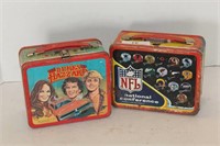 Two Metal Lunch Boxes