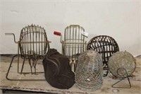 Selection of Bingo Ball Turning Cages