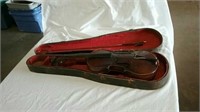 Vintage violin and bow as is