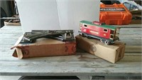 Pre-war vintage Lionel caboose and switch tracks