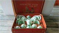 Vintage child's tea set in box
