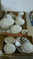 three boxes of Lovely China