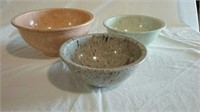 Texas Ware and other bowls