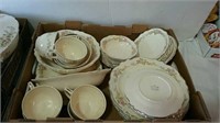 1 box Homer Laughlin Virginia Rose china