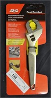 Skil Fast Ratchet Adjustable Wrench New