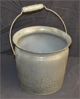 Vintage Enamel Chamber Pot Bucket