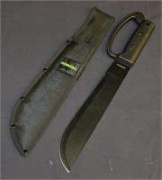 Schrade 15" Machete Knife With Sheath