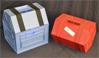 2 Roll Out Storage & Tools Boxes