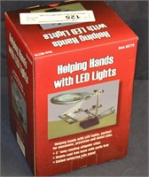 Helping Hands Work Clamp With LED Light