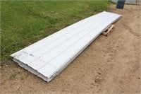 38"x18FT Pole Barn Steel