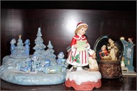 Christmas Music Boxes (Lot of 5)