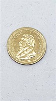 14K Gold Miniature Krugerrand