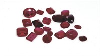 Ruby Polished Facets