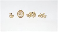 Selection Of 14K Gold Charms