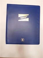 USPS Stamp Club Binder with 1988 Issues & more