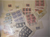 96 Unused stamps from Gibraltar.