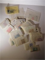 80 unused postage stamps from the Asian Continent