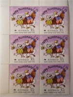 Australian "Happy Bicentenary" joint stamp w/ USA