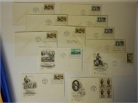 12 First Day of Issue envelopes from 1964