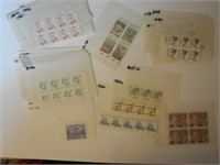 Lot of Plate blocks/blocks of stamps 1980-2003