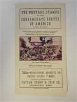 1941 Postage Stamps of Conf States of Am Booklet