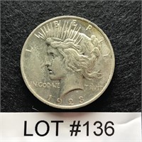 1923 Peace Dollar