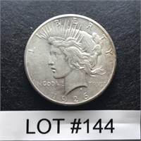 1926 Peace Dollar