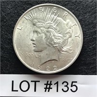 1922 Peace Dollar