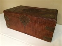 Vintage Wood Storage Box