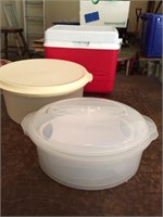 Plastic Bowls, Igloo Cooler